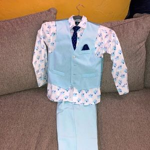 Boys 4 piece suit